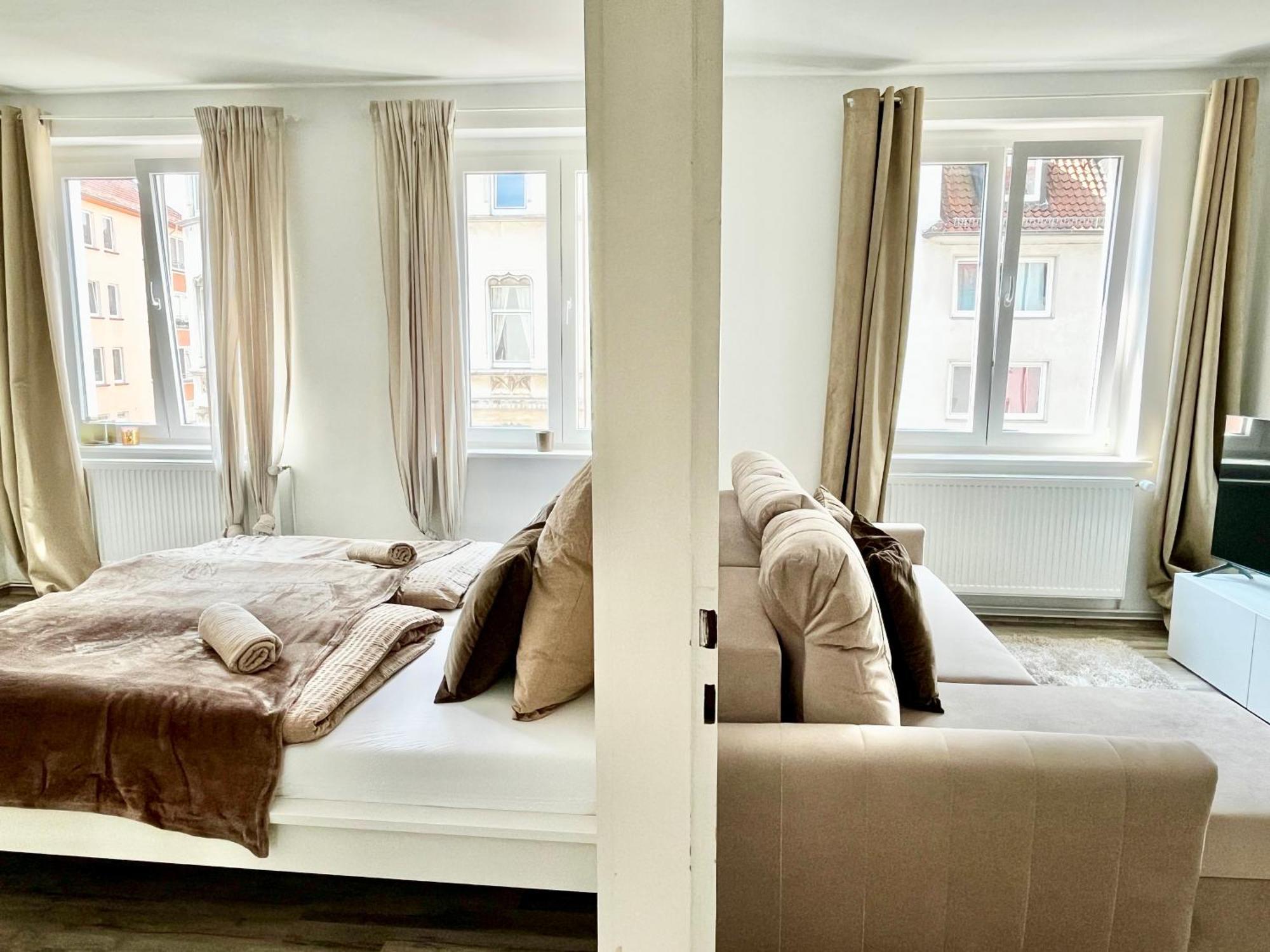 Design Apartment - Kingsize Bett - Kueche - Zentral Hanovra Exterior foto